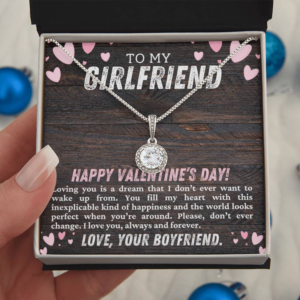 Valentines Day Gift Hope Necklace for Your Girlfriend - Perfect Romantic Present-[Heartfelt Family Gift]