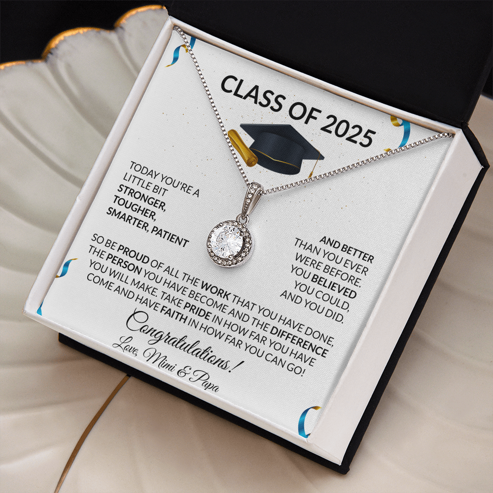 Class of 2025 Graduation Gift Necklace Eternal Hope-[Heartfelt Family Gift]