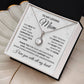 Loving Mom Hope Necklace Gift-[Heartfelt Family Gift]