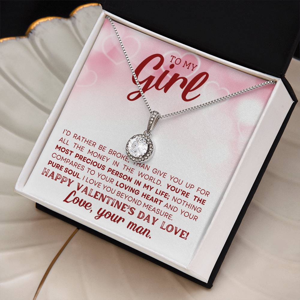 Monogrammed Leather Hope Necklace for Girls A Meaningful Gift-[Heartfelt Family Gift]