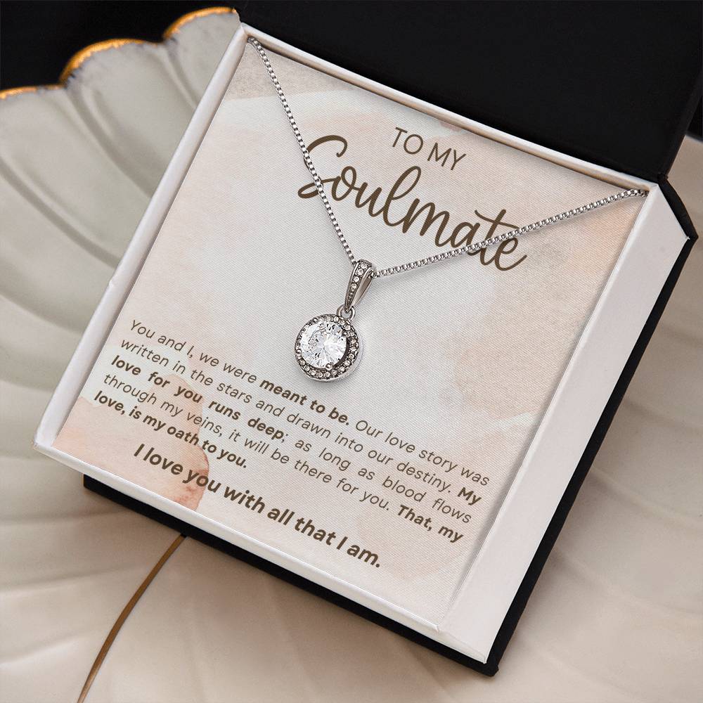 Handcrafted Hope Necklace - Personalized for Your Soulmate-[Heartfelt Family Gift]