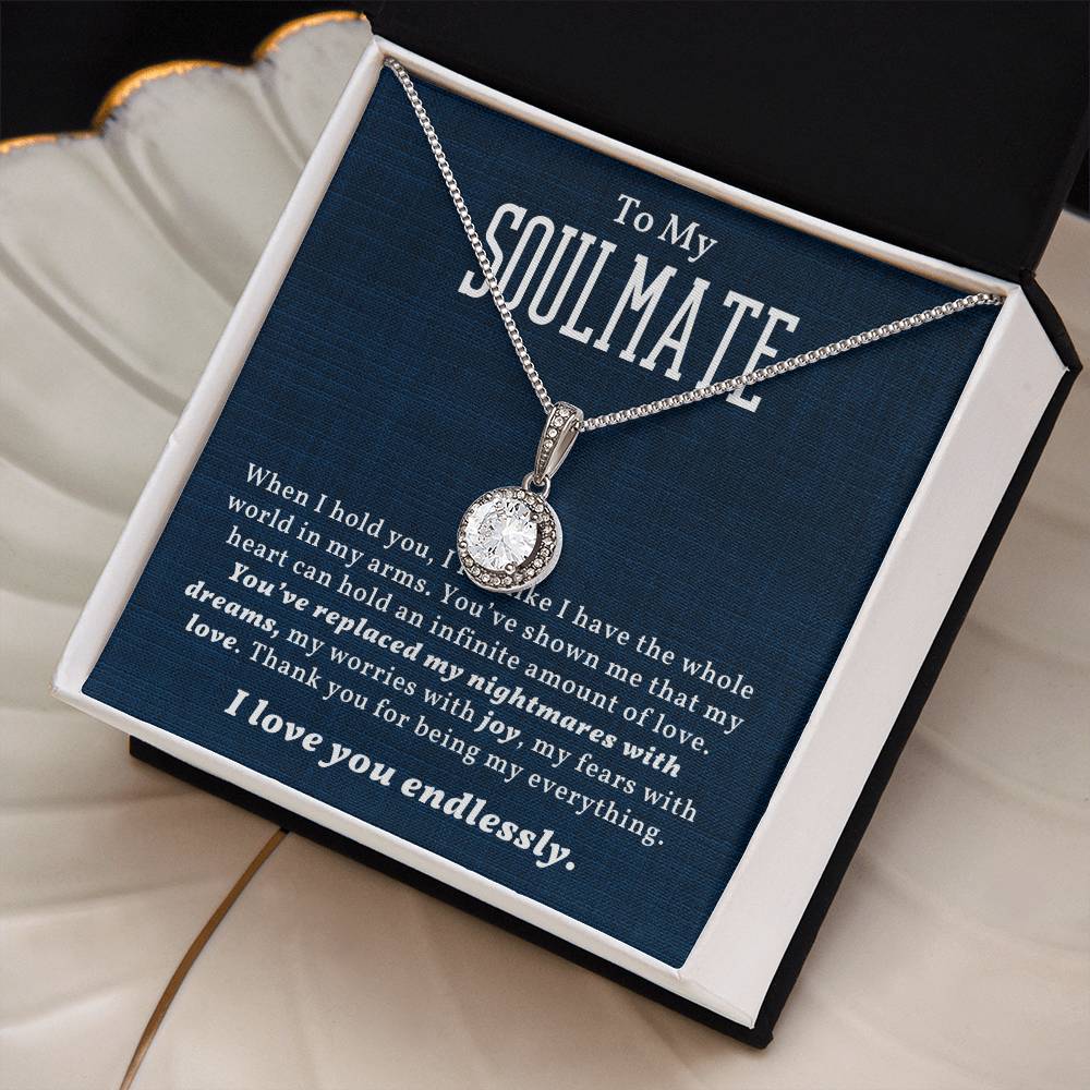 Soulmate Hope Necklace - Unique Gift for Your Special Someone-[Heartfelt Family Gift]