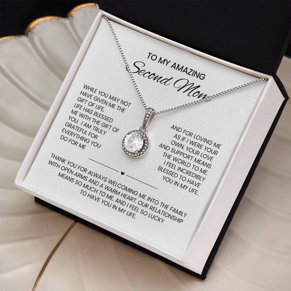 To My Second Mom  Hope Necklace
