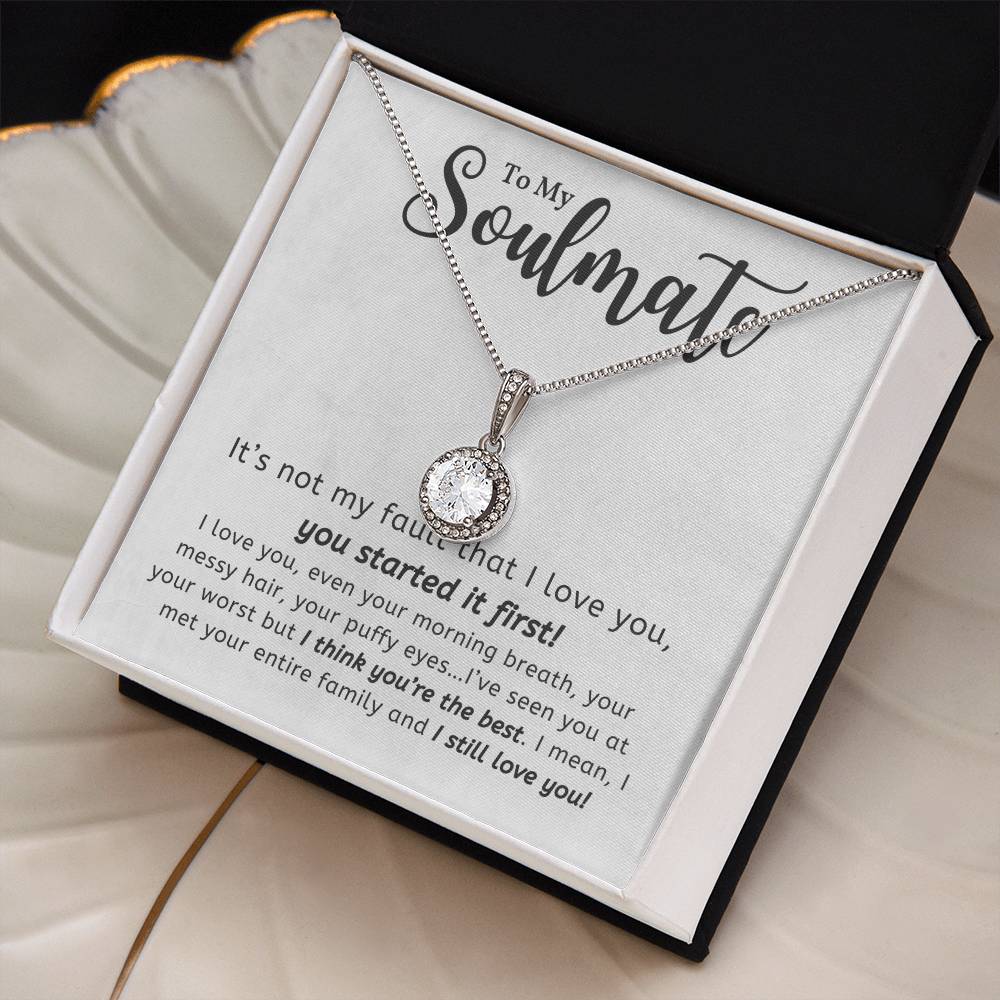 Soulmate Hope Necklace A Meaningful Gift to Find Your Forever Love-[Heartfelt Family Gift]