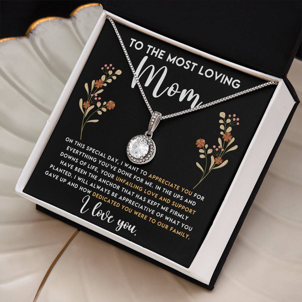 Loving Mom Hope Necklace Gift-[Heartfelt Family Gift]