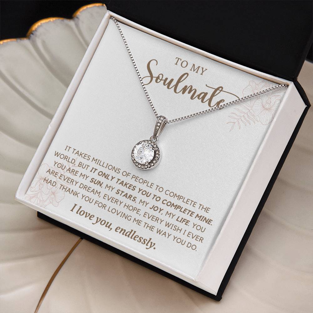 Soulmate Hope Necklace A Meaningful Gift for Your Loved One-[Heartfelt Family Gift]