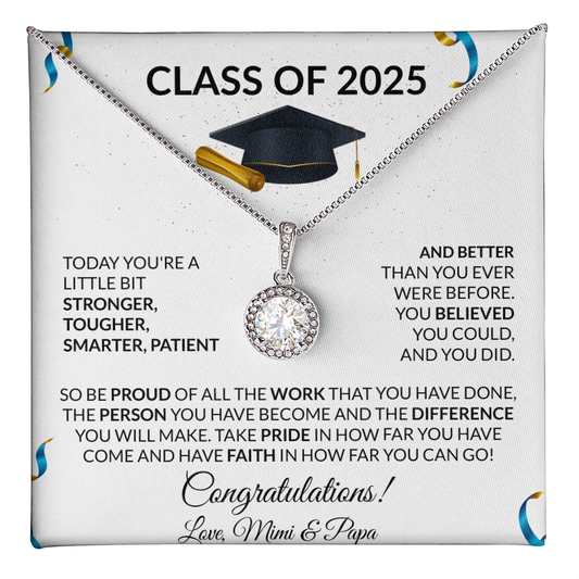 Class of 2025 Graduation Gift Necklace Eternal Hope-[Heartfelt Family Gift]