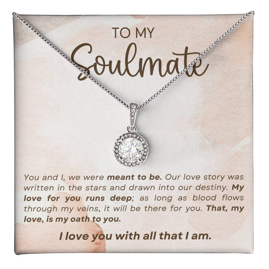 Handcrafted Hope Necklace - Personalized for Your Soulmate-[Heartfelt Family Gift]