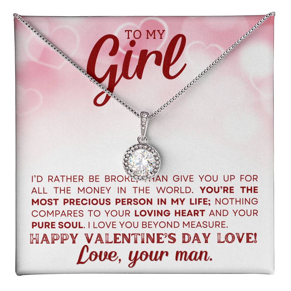 Monogrammed Leather Hope Necklace for Girls A Meaningful Gift-[Heartfelt Family Gift]