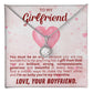 Valentines Day Hope Necklace for Girlfriend - Unique Gift for Her-[Heartfelt Family Gift]