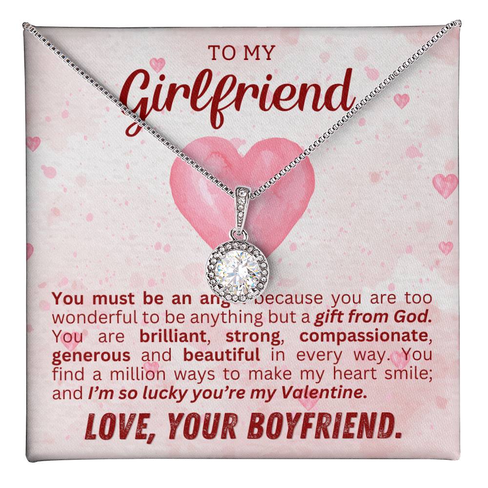 Valentines Day Hope Necklace for Girlfriend - Unique Gift for Her-[Heartfelt Family Gift]