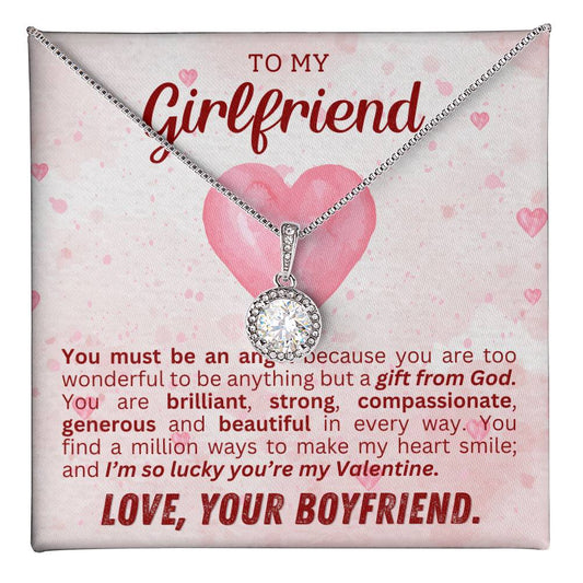 Valentines Day Hope Necklace for Girlfriend - Unique Gift for Her-[Heartfelt Family Gift]
