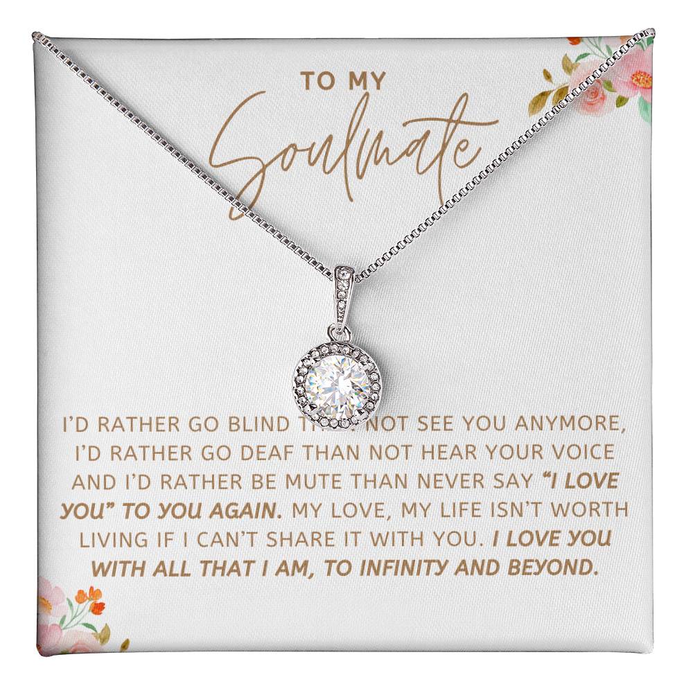 Hope Necklace Gift Soulmate Jewelry for a Meaningful Connection-[Heartfelt Family Gift]