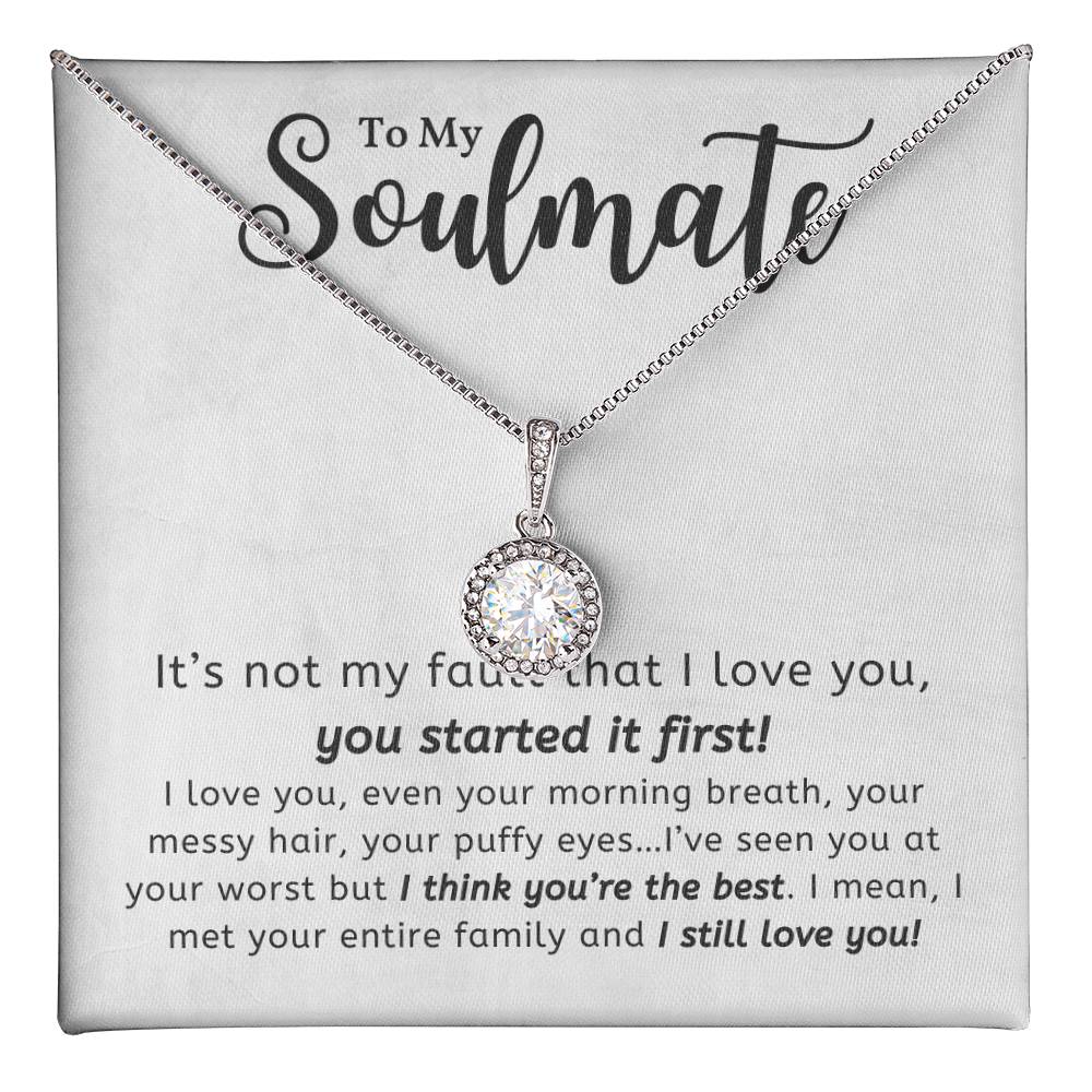 Soulmate Hope Necklace A Meaningful Gift to Find Your Forever Love-[Heartfelt Family Gift]