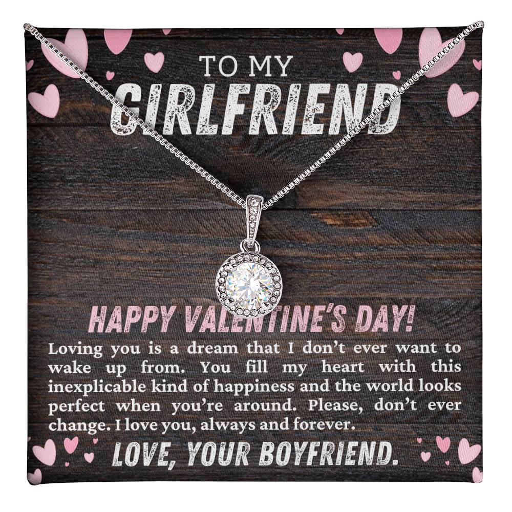 Valentines Day Gift Hope Necklace for Your Girlfriend - Perfect Romantic Present-[Heartfelt Family Gift]