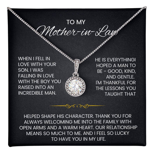 To My Mother in Law Hope Necklace