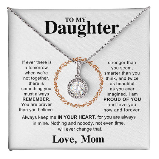 To My Daughter  Hope Necklace