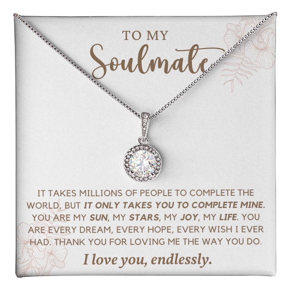 Soulmate Hope Necklace A Meaningful Gift for Your Loved One-[Heartfelt Family Gift]