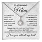 Loving Mom Hope Necklace Gift-[Heartfelt Family Gift]