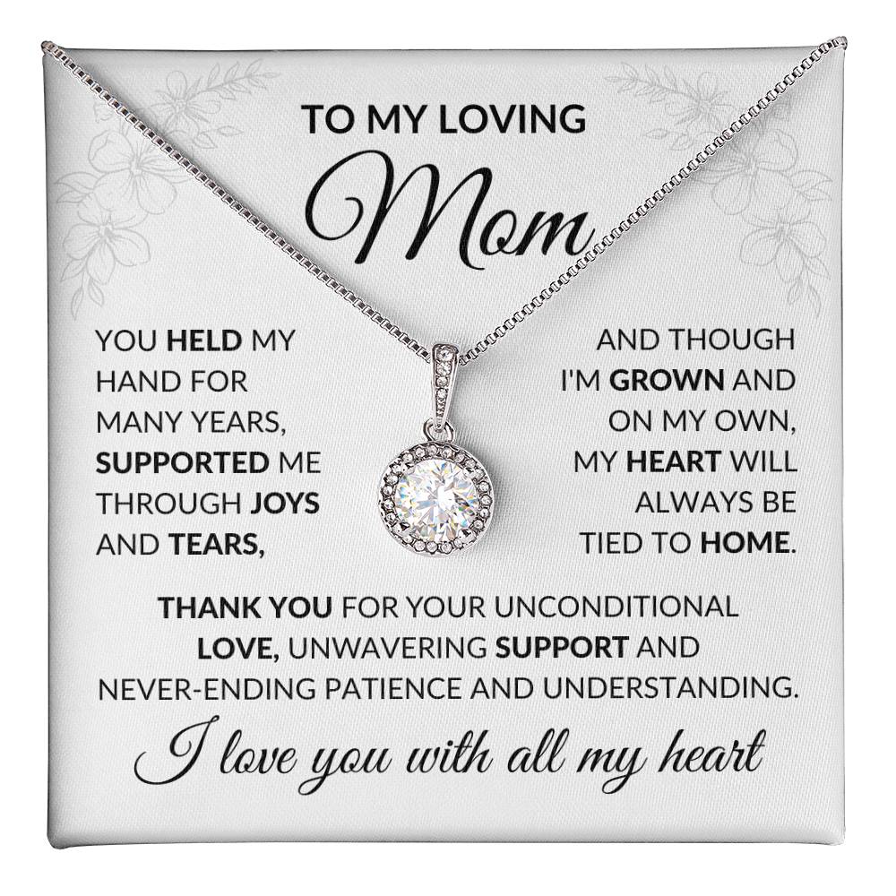 Loving Mom Hope Necklace Gift-[Heartfelt Family Gift]