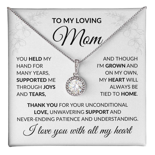 Loving Mom Hope Necklace Gift-[Heartfelt Family Gift]