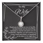 Monogrammed Hope Necklace for My Wife - Thoughtful Gift for Your Beloved - Shopify-[Heartfelt Family Gift]