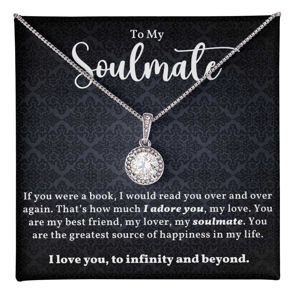 Soulmate Hope Necklace - A Symbol of Love and Connection-[Heartfelt Family Gift]