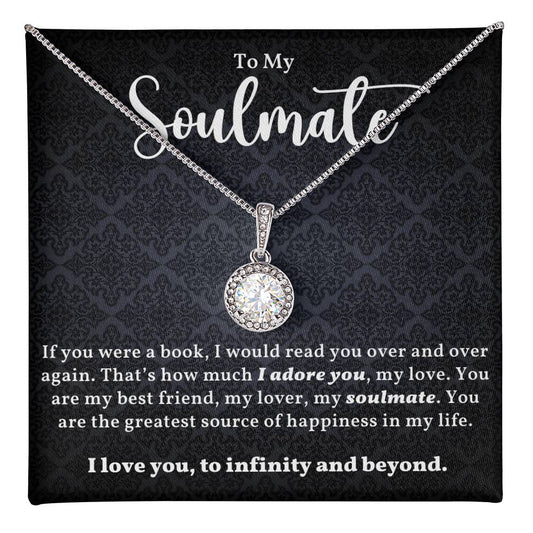 Soulmate Hope Necklace - A Symbol of Love and Connection-[Heartfelt Family Gift]