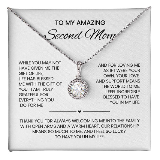 To My Second Mom  Hope Necklace