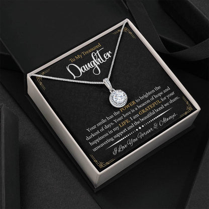 Daughter Hope Necklace  Thoughtful Gift to Bring Joyful Moments-[Heartfelt Family Gift]