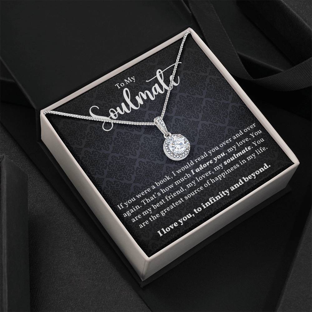 Soulmate Hope Necklace - A Symbol of Love and Connection-[Heartfelt Family Gift]