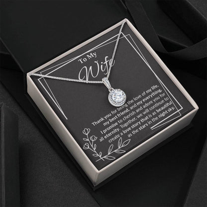 Monogrammed Hope Necklace for My Wife - Thoughtful Gift for Your Beloved - Shopify-[Heartfelt Family Gift]