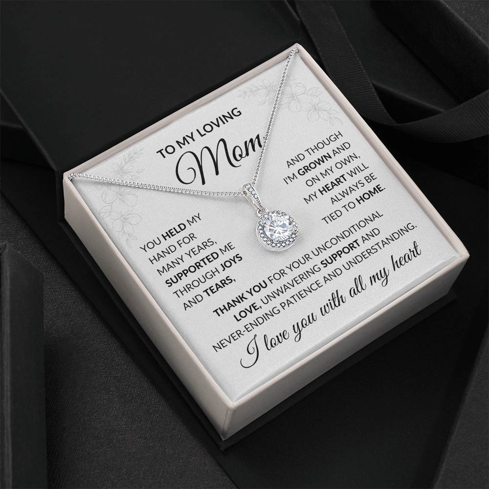 Loving Mom Hope Necklace Gift-[Heartfelt Family Gift]