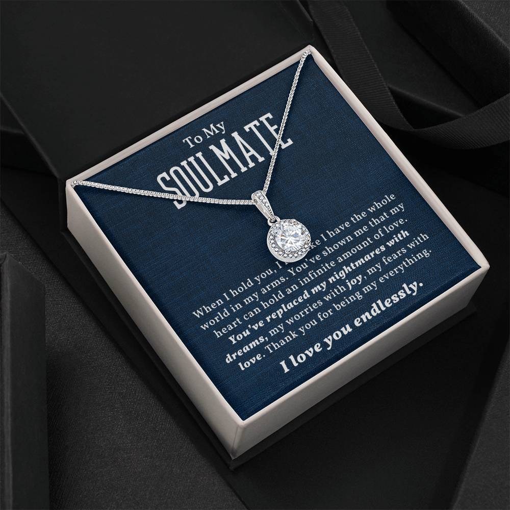Soulmate Hope Necklace - Unique Gift for Your Special Someone-[Heartfelt Family Gift]