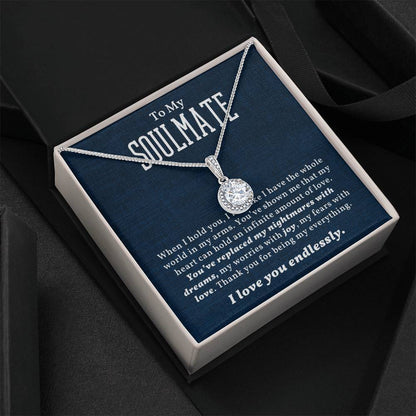 Soulmate Hope Necklace - Unique Gift for Your Special Someone-[Heartfelt Family Gift]