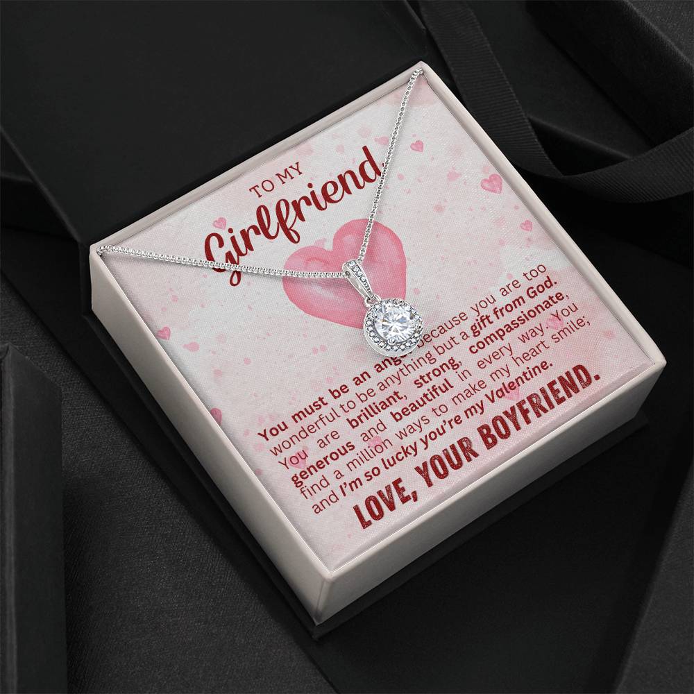 Valentines Day Hope Necklace for Girlfriend - Unique Gift for Her-[Heartfelt Family Gift]