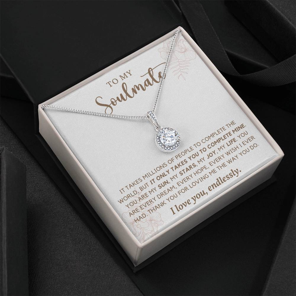 Soulmate Hope Necklace A Meaningful Gift for Your Loved One-[Heartfelt Family Gift]