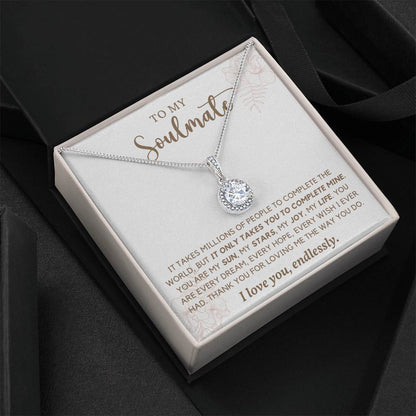 Soulmate Hope Necklace A Meaningful Gift for Your Loved One-[Heartfelt Family Gift]
