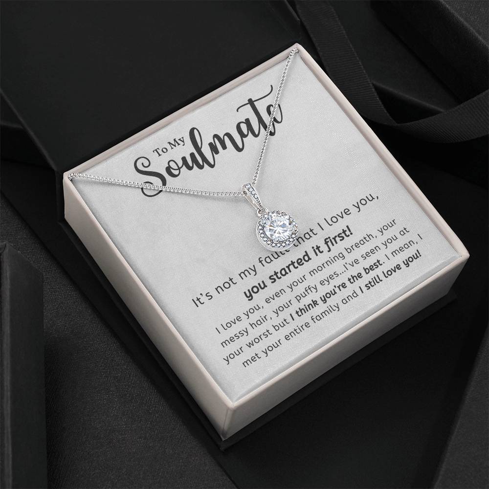 Soulmate Hope Necklace A Meaningful Gift to Find Your Forever Love-[Heartfelt Family Gift]