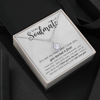 Soulmate Hope Necklace A Meaningful Gift to Find Your Forever Love-[Heartfelt Family Gift]