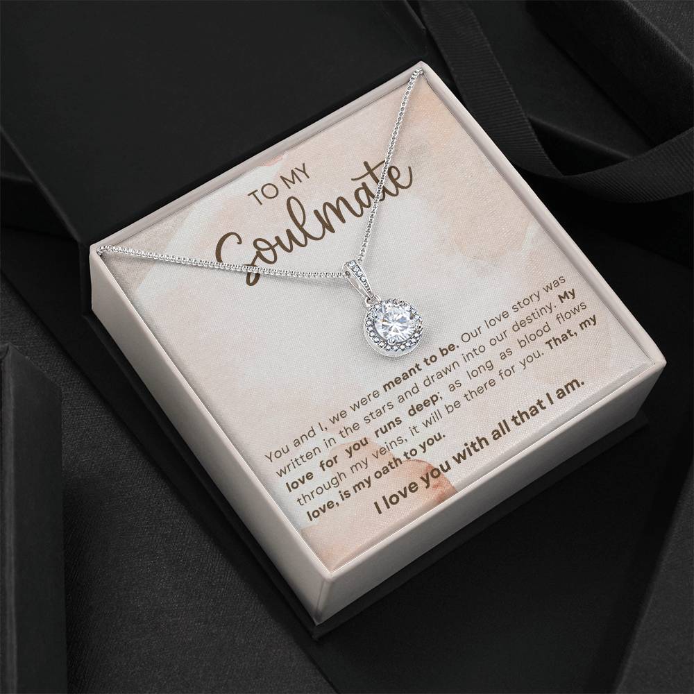 Handcrafted Hope Necklace - Personalized for Your Soulmate-[Heartfelt Family Gift]