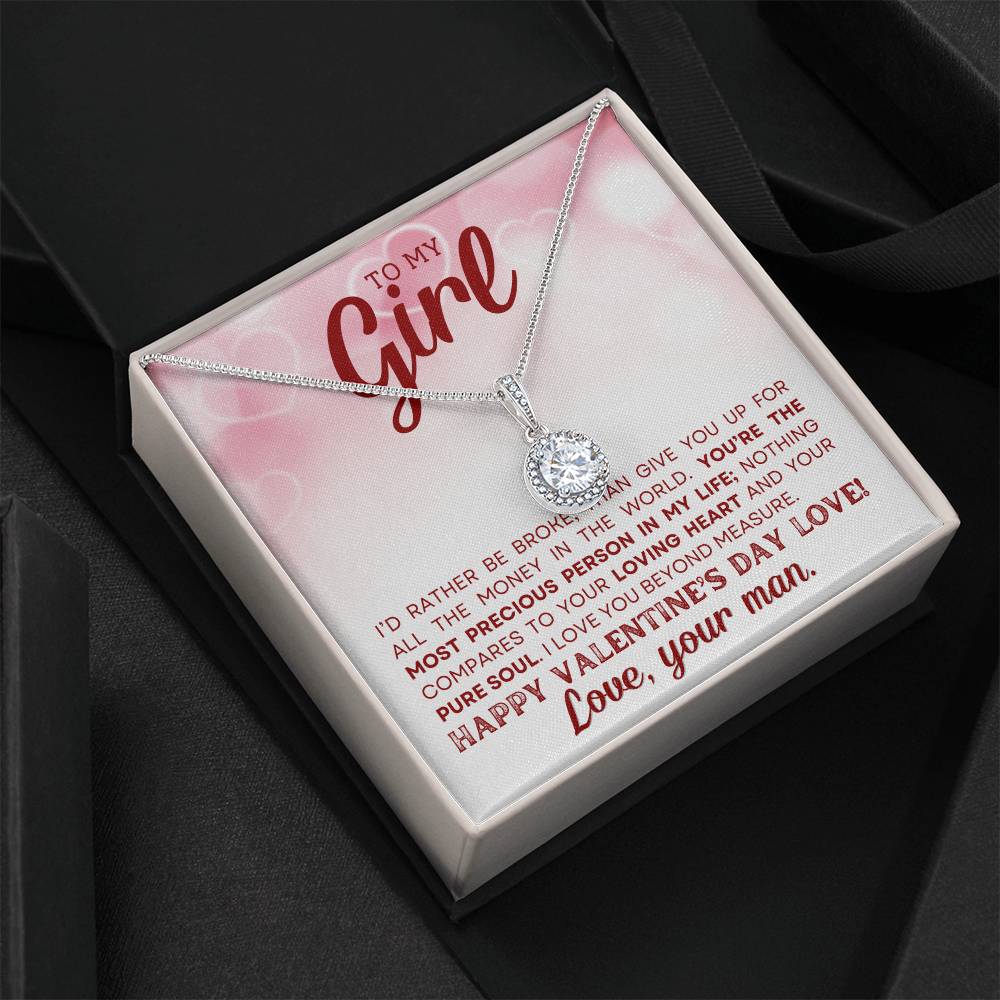 Monogrammed Leather Hope Necklace for Girls A Meaningful Gift-[Heartfelt Family Gift]