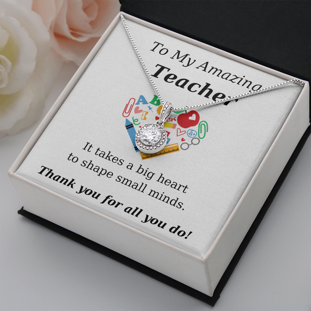 Teacher Appreciation Necklace Gift