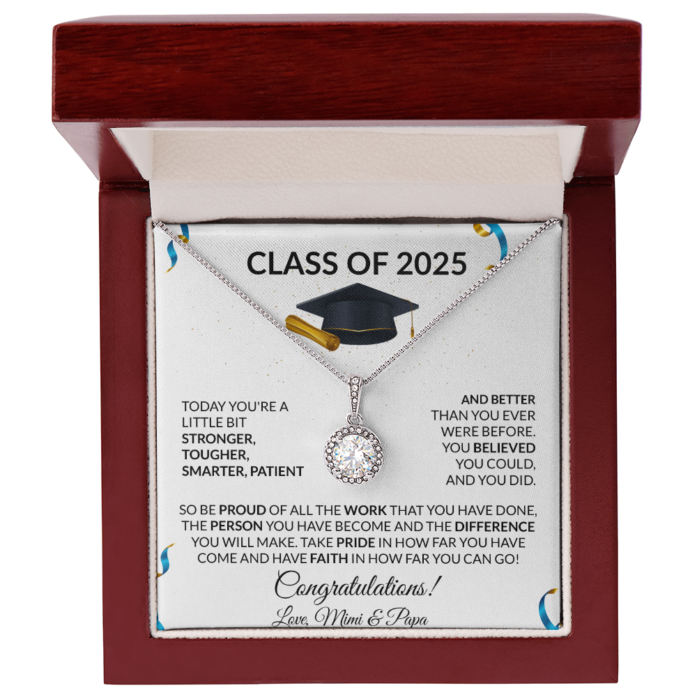 Class of 2025 Graduation Gift Necklace Eternal Hope-[Heartfelt Family Gift]