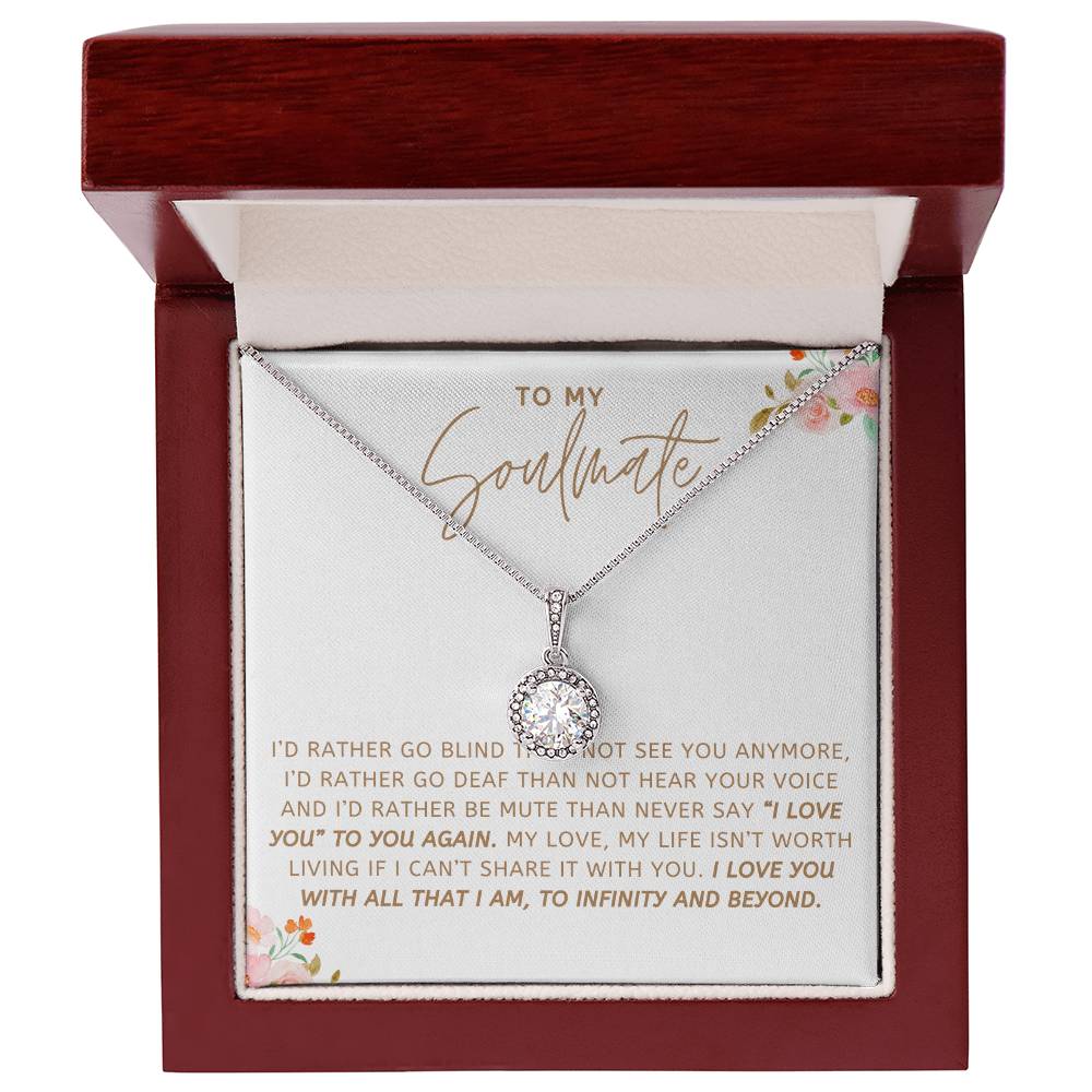 Hope Necklace Gift Soulmate Jewelry for a Meaningful Connection-[Heartfelt Family Gift]