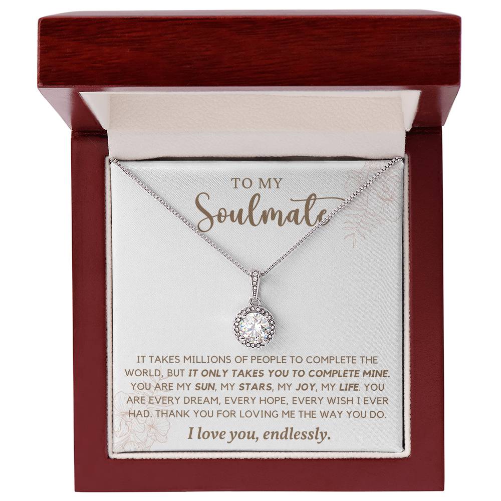 Soulmate Hope Necklace A Meaningful Gift for Your Loved One-[Heartfelt Family Gift]