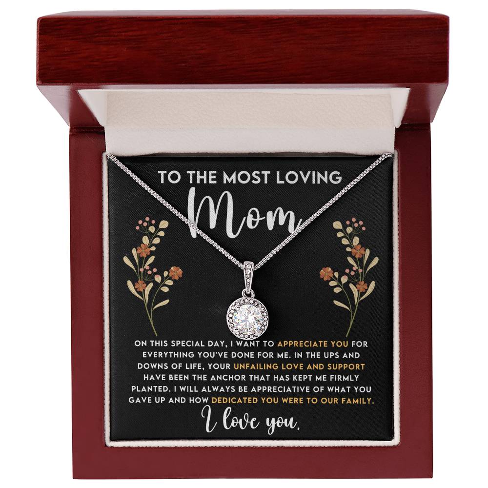 Loving Mom Hope Necklace Gift-[Heartfelt Family Gift]