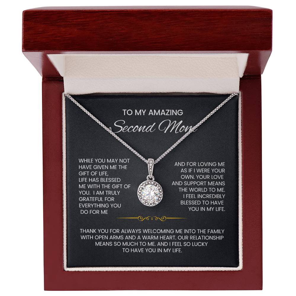To My Second Mom Hope Necklace