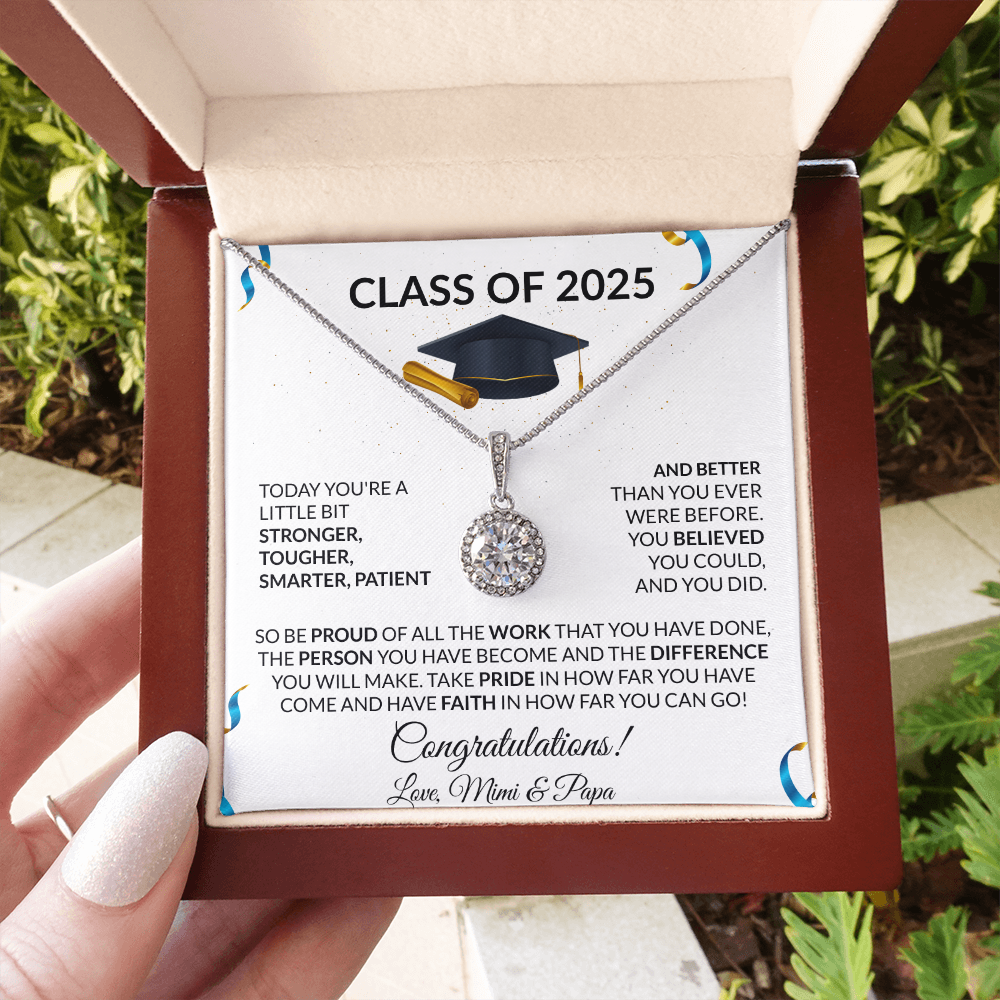 Class of 2025 Graduation Gift Necklace Eternal Hope-[Heartfelt Family Gift]
