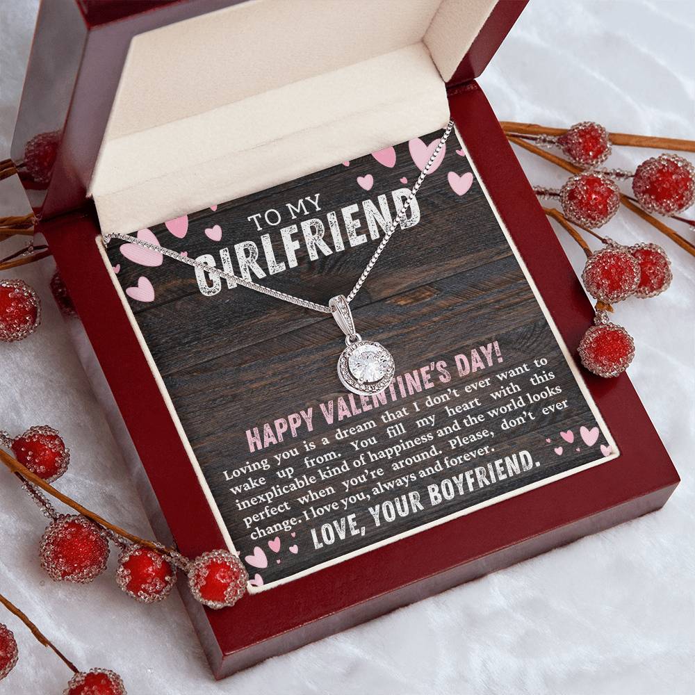 Valentines Day Gift Hope Necklace for Your Girlfriend - Perfect Romantic Present-[Heartfelt Family Gift]